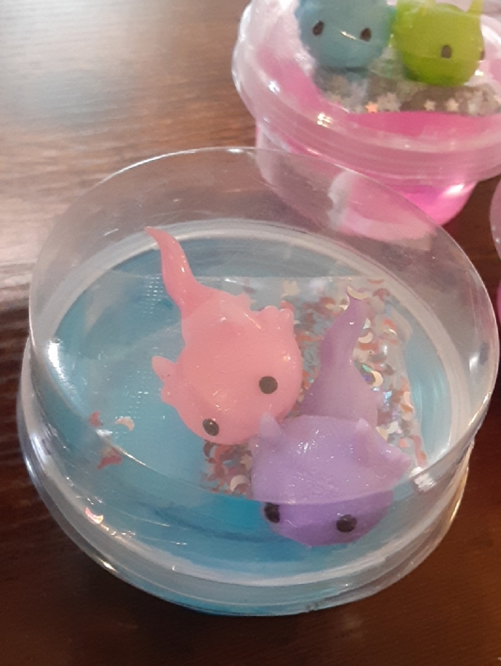Axolotl Gel Magic Slime